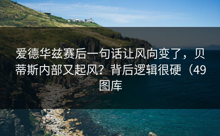 爱德华兹赛后一句话让风向变了，贝蒂斯内部又起风？背后逻辑很硬（49图库
