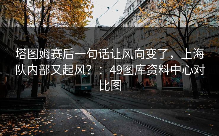 塔图姆赛后一句话让风向变了，上海队内部又起风？：49图库资料中心对比图